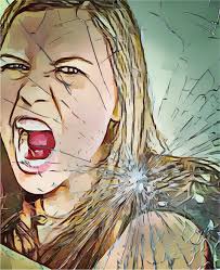 angry girl