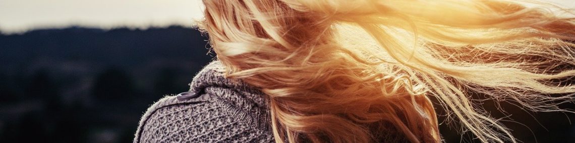 blonde hair